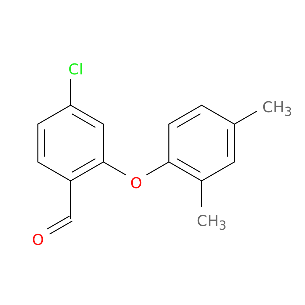 4-chloro-2-(2,4-dimethylphenoxy)benzaldehyde