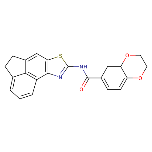 N-{5-thia-3-azatetracyclo[6.6.1.0^{2,6}.0^{11,15}]pentadeca-1(15),2(6),3,7,11,13-hexaen-4-yl}-2,3-dihydro-1,4-benzodioxine-6-carboxamide