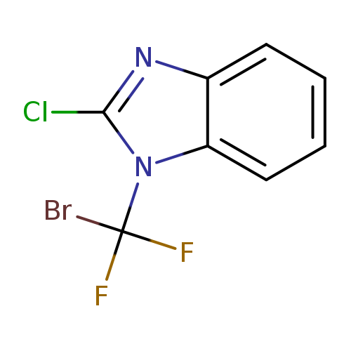 1-(bromodifluoromethyl)-2-chloro-1H-1,3-benzodiazole