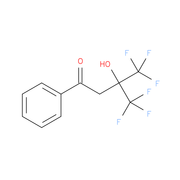4,4,4-Trifluoro-3-hydroxy-3-(trifluoromethyl)butyrophenone