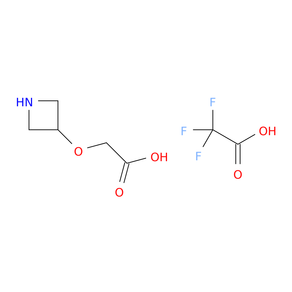 2-(azetidin-3-yloxy)acetic acid; trifluoroacetic acid