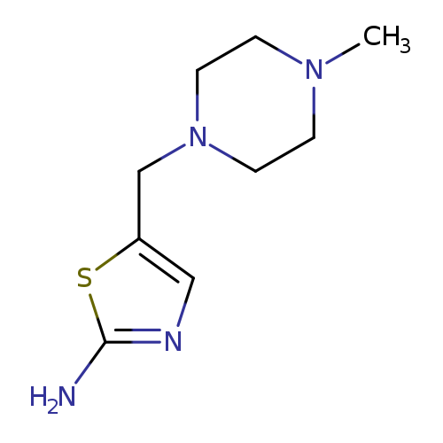 5-[(4-METHYL-1-PIPERAZINYL)METHYL]-2-THIAZOLAMINE
