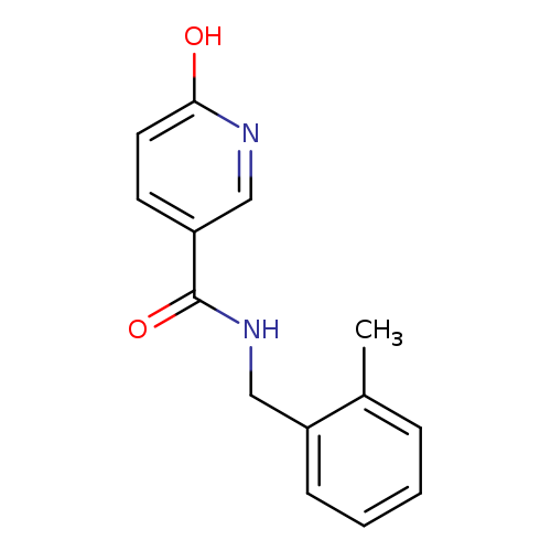 6-hydroxy-N-[(2-methylphenyl)methyl]pyridine-3-carboxamide
