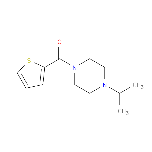 1-(propan-2-yl)-4-(thiophene-2-carbonyl)piperazine