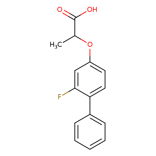2-({2-fluoro-[1,1'-biphenyl]-4-yl}oxy)propanoic acid