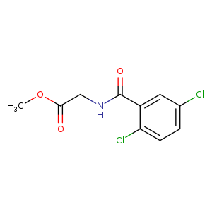 methyl 2-[(2,5-dichlorophenyl)formamido]acetate