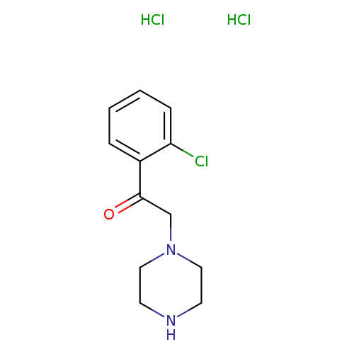 1-(2-chlorophenyl)-2-(piperazin-1-yl)ethan-1-one dihydrochloride