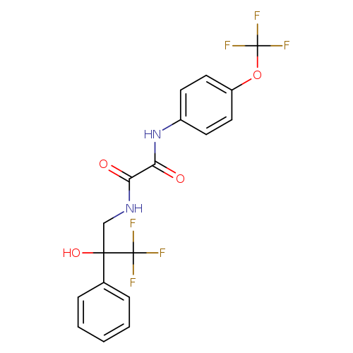 N-(3,3,3-trifluoro-2-hydroxy-2-phenylpropyl)-N'-[4-(trifluoromethoxy)phenyl]ethanediamide