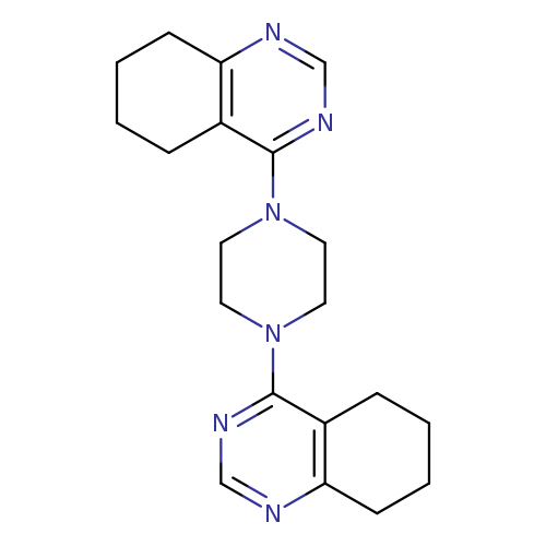 4-[4-(5,6,7,8-tetrahydroquinazolin-4-yl)piperazin-1-yl]-5,6,7,8-tetrahydroquinazoline