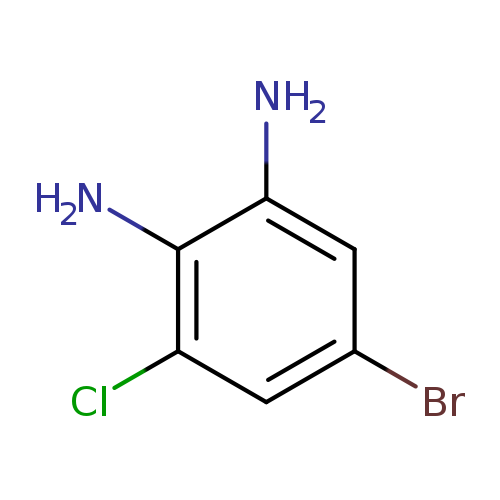 1,2-Benzenediamine, 5-bromo-3-chloro-
