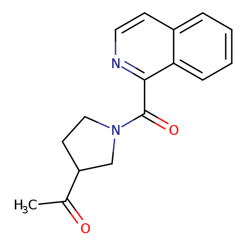 1-[1-(isoquinoline-1-carbonyl)pyrrolidin-3-yl]ethan-1-one