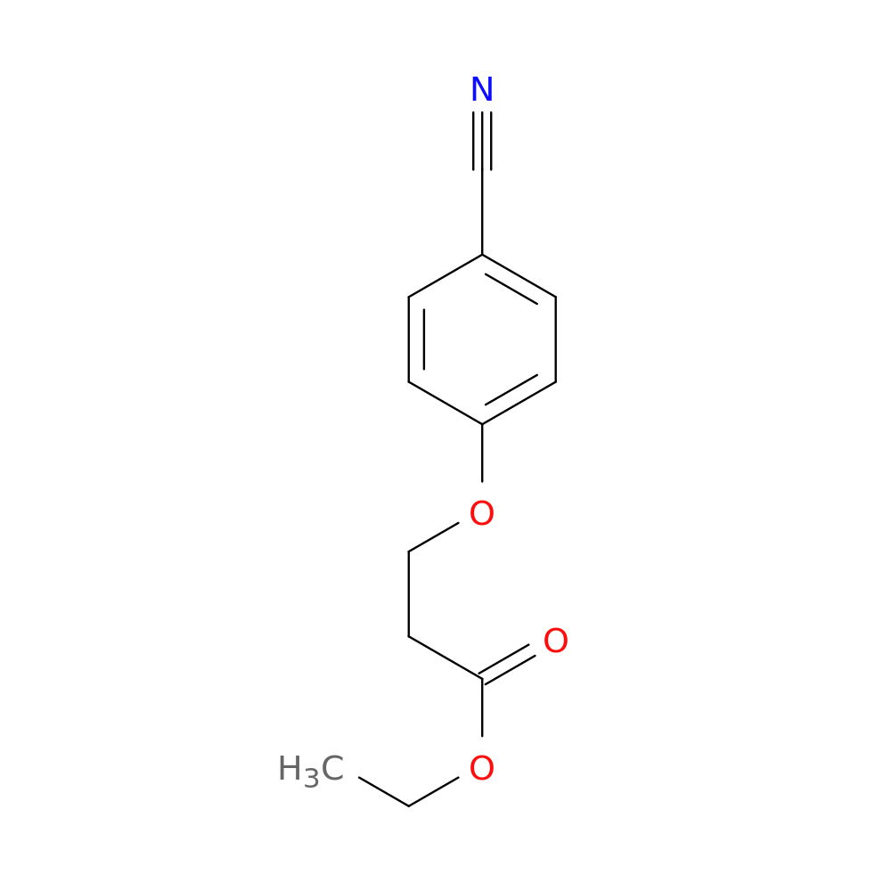 Ethyl 3-(4-cyanophenoxy)propanoate