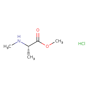 L-Alanine, N-methyl-, methyl ester, hydrochloride (1:1)