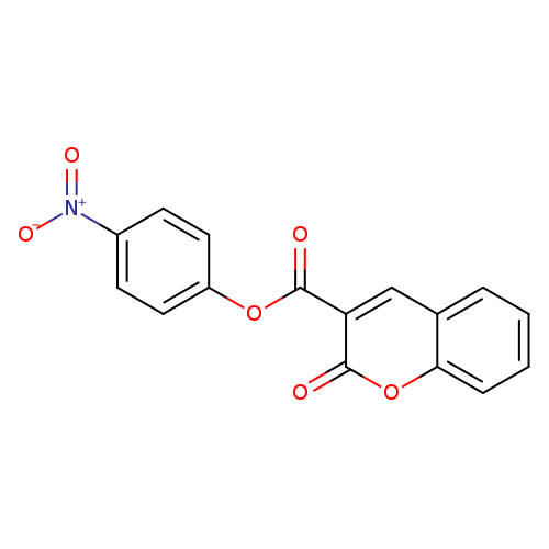 4-nitrophenyl 2-oxo-2H-chromene-3-carboxylate