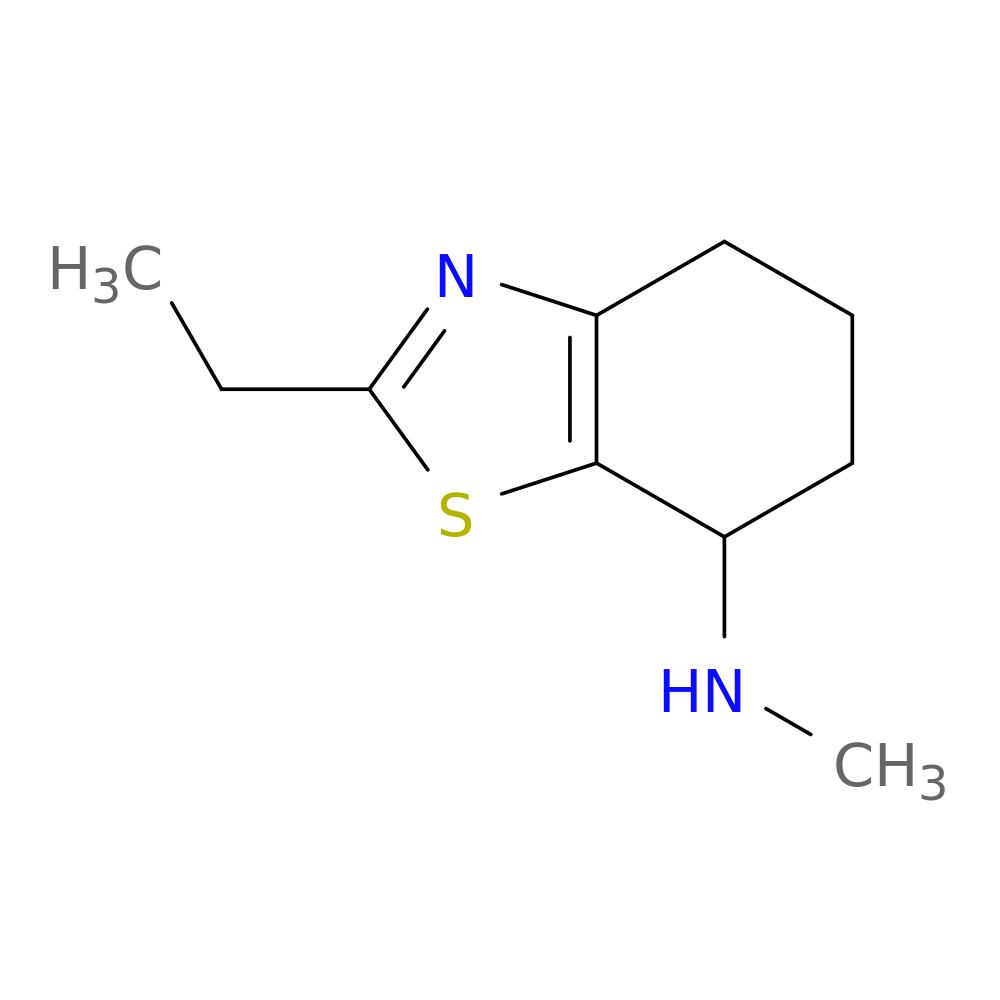 2-ethyl-N-methyl-4,5,6,7-tetrahydro-1,3-benzothiazol-7-amine