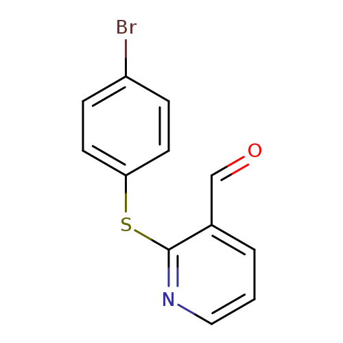 2-((4-Bromophenyl)thio)nicotinaldehyde