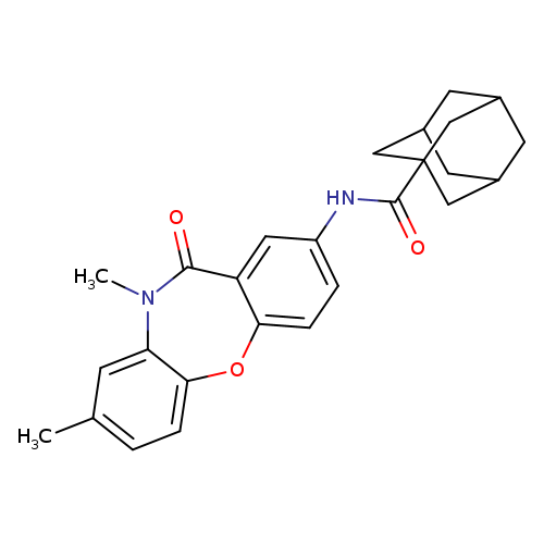 N-{6,9-dimethyl-10-oxo-2-oxa-9-azatricyclo[9.4.0.0^{3,8}]pentadeca-1(11),3(8),4,6,12,14-hexaen-13-yl}adamantane-1-carboxamide