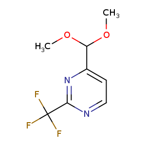 4-(Dimethoxymethyl)-2-(trifluoromethyl)pyrimidine