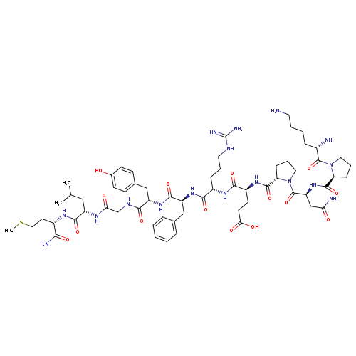 L-Methioninamide, L-lysyl-L-prolyl-L-asparaginyl-L-prolyl-L-α-glutamyl-L-arginyl-L-phenylalanyl-L-tyrosylglycyl-L-leucyl-