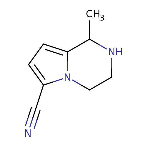 1-methyl-1H,2H,3H,4H-pyrrolo[1,2-a]pyrazine-6-carbonitrile