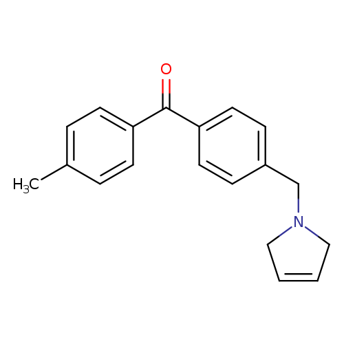 (4-((2,5-Dihydro-1H-pyrrol-1-yl)methyl)phenyl)(p-tolyl)methanone