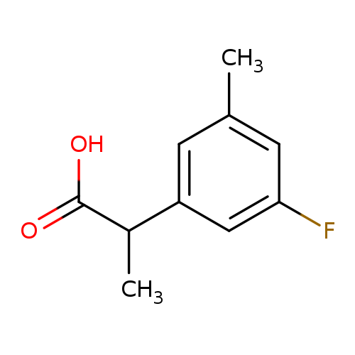 2-(3-FLUORO-5-METHYLPHENYL)PROPANOIC ACID