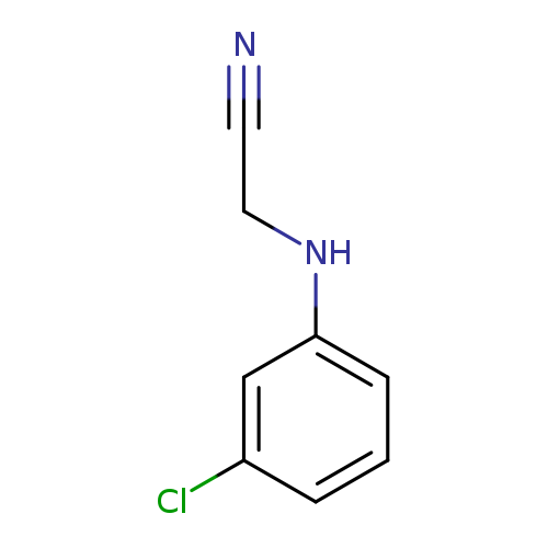 2-[(3-chlorophenyl)amino]acetonitrile