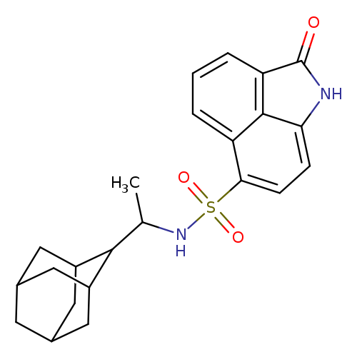 N-[1-(adamantan-2-yl)ethyl]-3-oxo-2-azatricyclo[6.3.1.0^{4,12}]dodeca-1(11),4,6,8(12),9-pentaene-9-sulfonamide