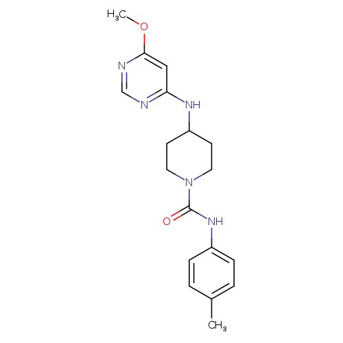 4-[(6-methoxypyrimidin-4-yl)amino]-N-(4-methylphenyl)piperidine-1-carboxamide