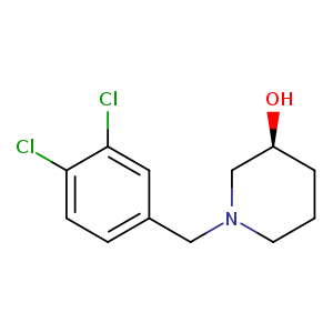 (3S)-1-[(3,4-Dichlorophenyl)methyl]piperidin-3-ol