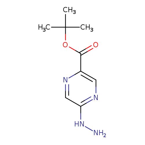 tert-butyl 5-hydrazinylpyrazine-2-carboxylate
