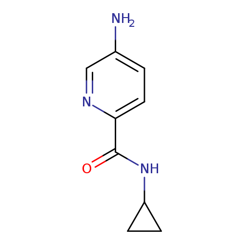 5-Amino-N-cyclopropylpyridine-2-carboxamide