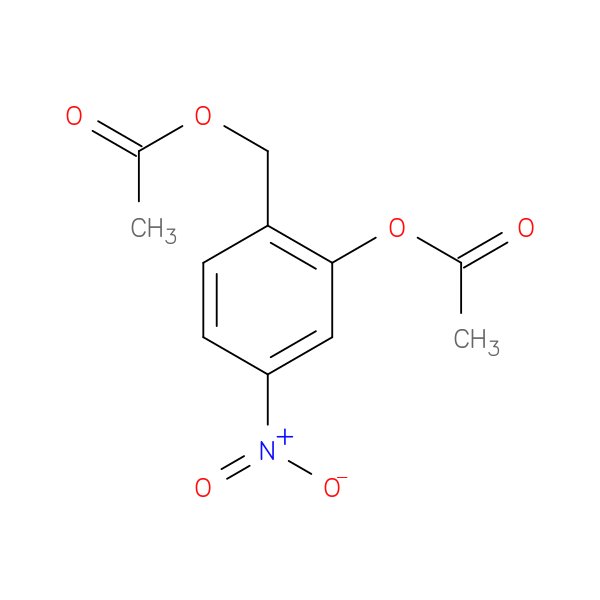 2-(acetyloxy)-4-nitrobenzyl acetate