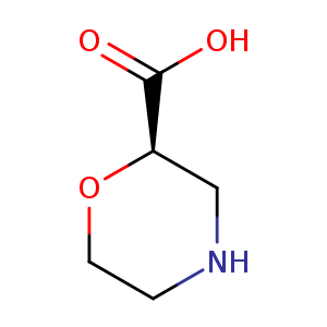 2-​Morpholinecarboxylic acid, (2R)​-