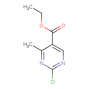 5-Pyrimidinecarboxylic acid, 2-chloro-4-methyl-, ethyl ester