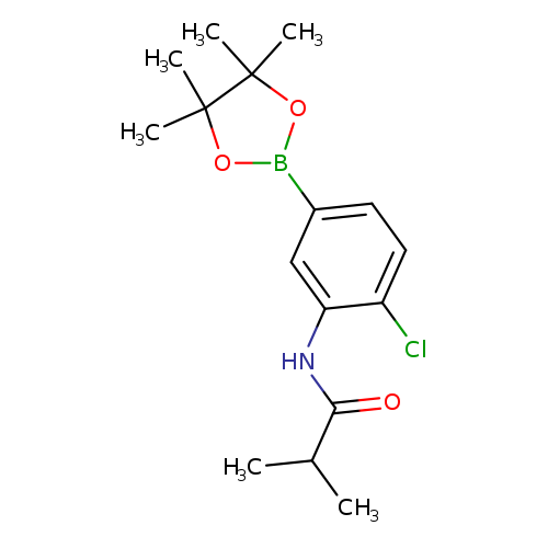 N-[2-Chloro-5-(tetramethyl-1,3,2-dioxaborolan-2-yl)phenyl]-2-methylpropanamide