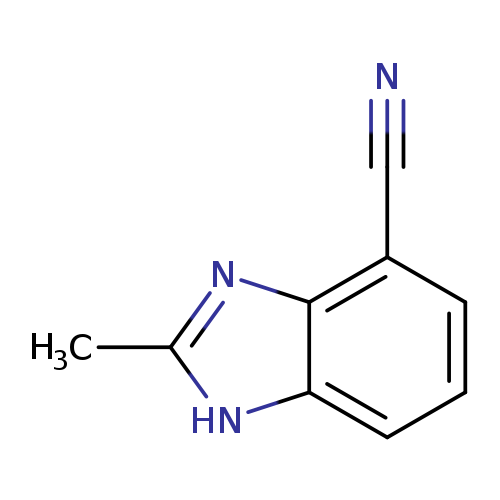 2-methyl-1H-1,3-benzodiazole-4-carbonitrile