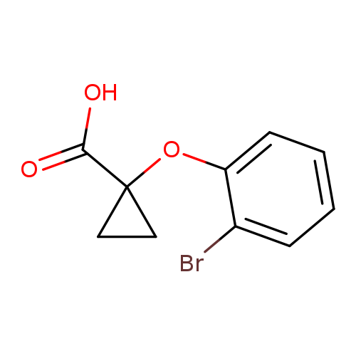 1-(2-bromophenoxy)cyclopropane-1-carboxylicacid