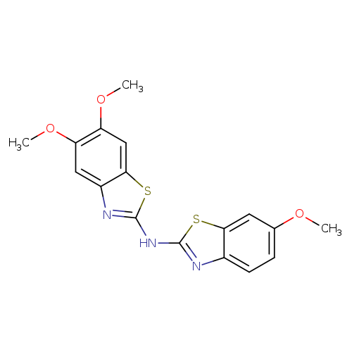 5,6-dimethoxy-N-(6-methoxy-1,3-benzothiazol-2-yl)-1,3-benzothiazol-2-amine