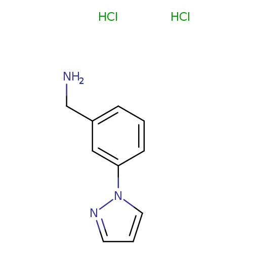 [3-(1H-PYRAZOL-1-YL)BENZYL]AMINE DIHYDROCHLORIDE