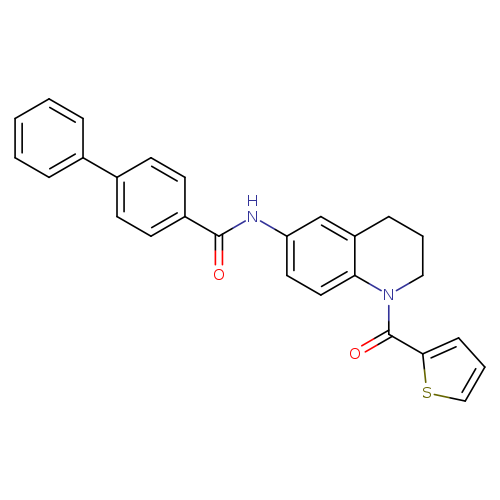 N-[1-(thiophene-2-carbonyl)-1,2,3,4-tetrahydroquinolin-6-yl]-[1,1'-biphenyl]-4-carboxamide