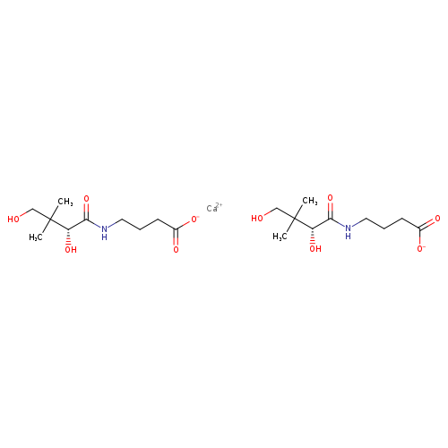CALCIUM D-(+)-4-(2,4-DIHYDROXY-3,3-DIMETHYLBUTYLAMIDO)BUTYRATE HEMIHYDRATE