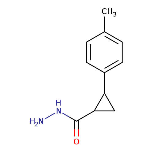 2-(4-Methylphenyl)cyclopropanecarbohydrazide