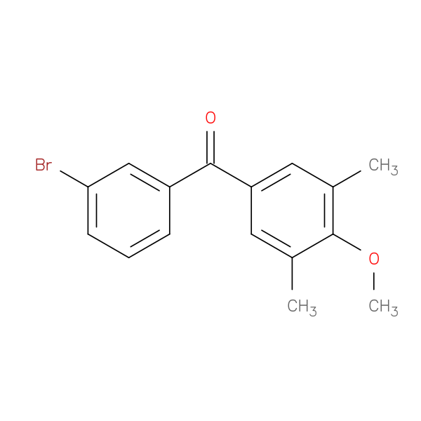 3-Bromo-3',5'-dimethyl-4'-methoxybenzophenone