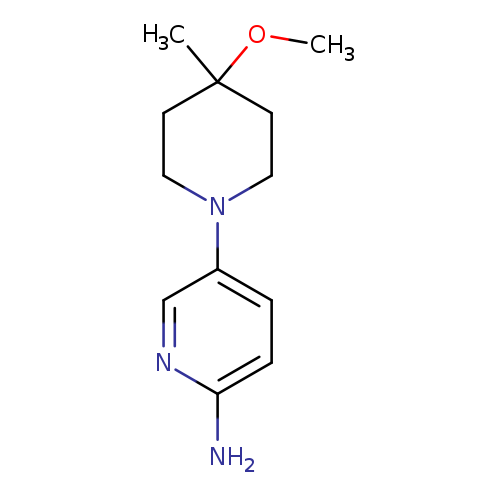 5-(4-methoxy-4-methylpiperidin-1-yl)pyridin-2-amine