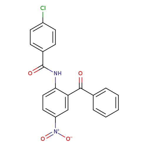 N-(2-benzoyl-4-nitrophenyl)-4-chlorobenzamide