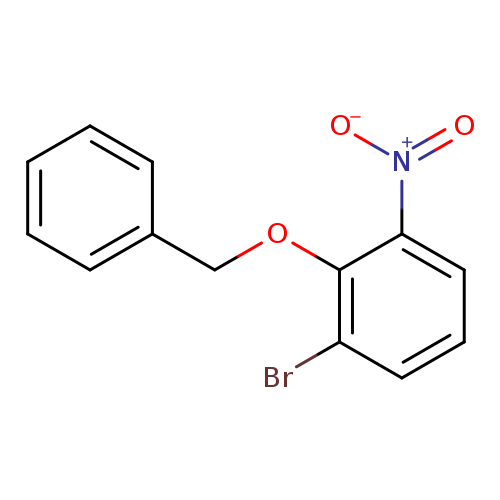 Benzene, 1-bromo-3-nitro-2-(phenylmethoxy)-