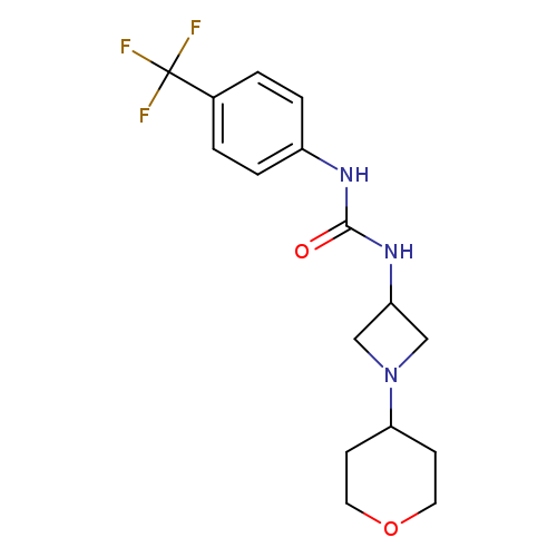 3-[1-(oxan-4-yl)azetidin-3-yl]-1-[4-(trifluoromethyl)phenyl]urea