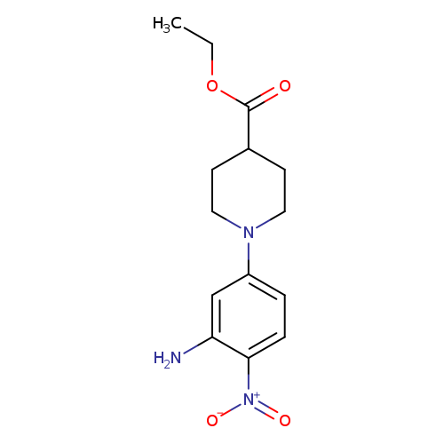 Ethyl 1-(3-amino-4-nitrophenyl)piperidine-4-carboxylate