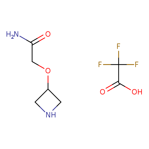 2-(azetidin-3-yloxy)acetamide, trifluoroacetic acid